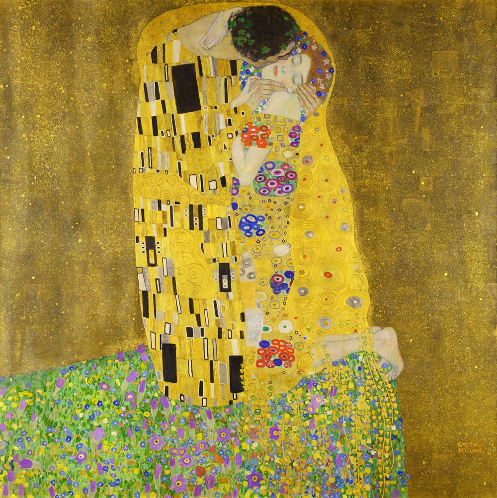 The Kiss (1907–1908) – Gustav Klimt