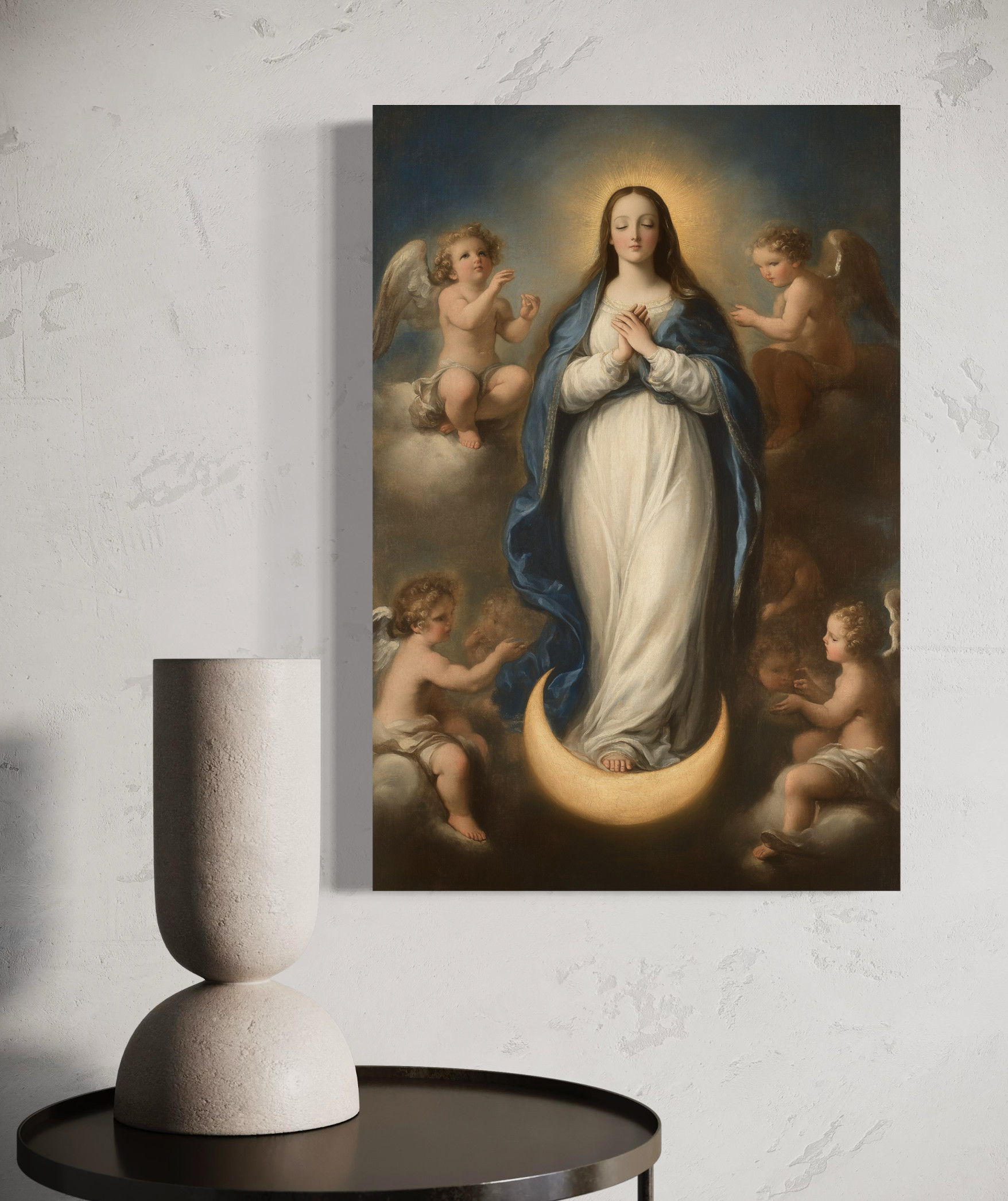 The Immaculate Conception — Giclée Canvas Print The Immaculate Conception — Giclée Canvas Print