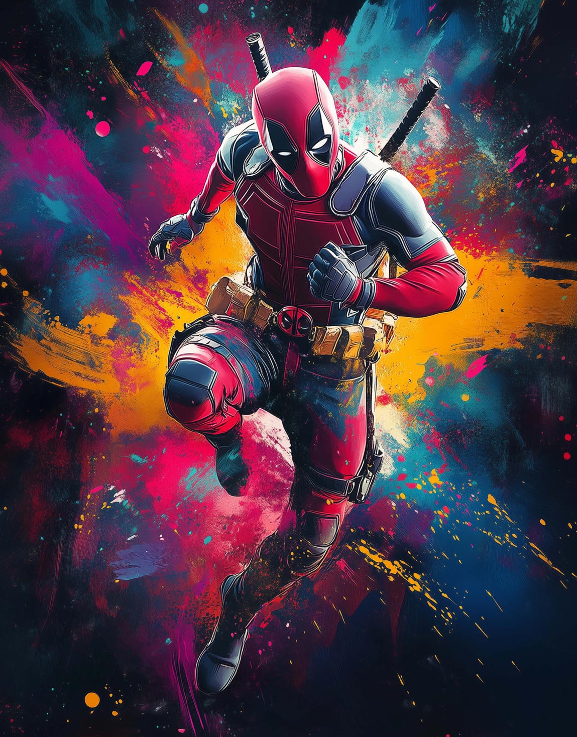 Deadpool – Merc with a Mouth Giclée Canvas Wall Art