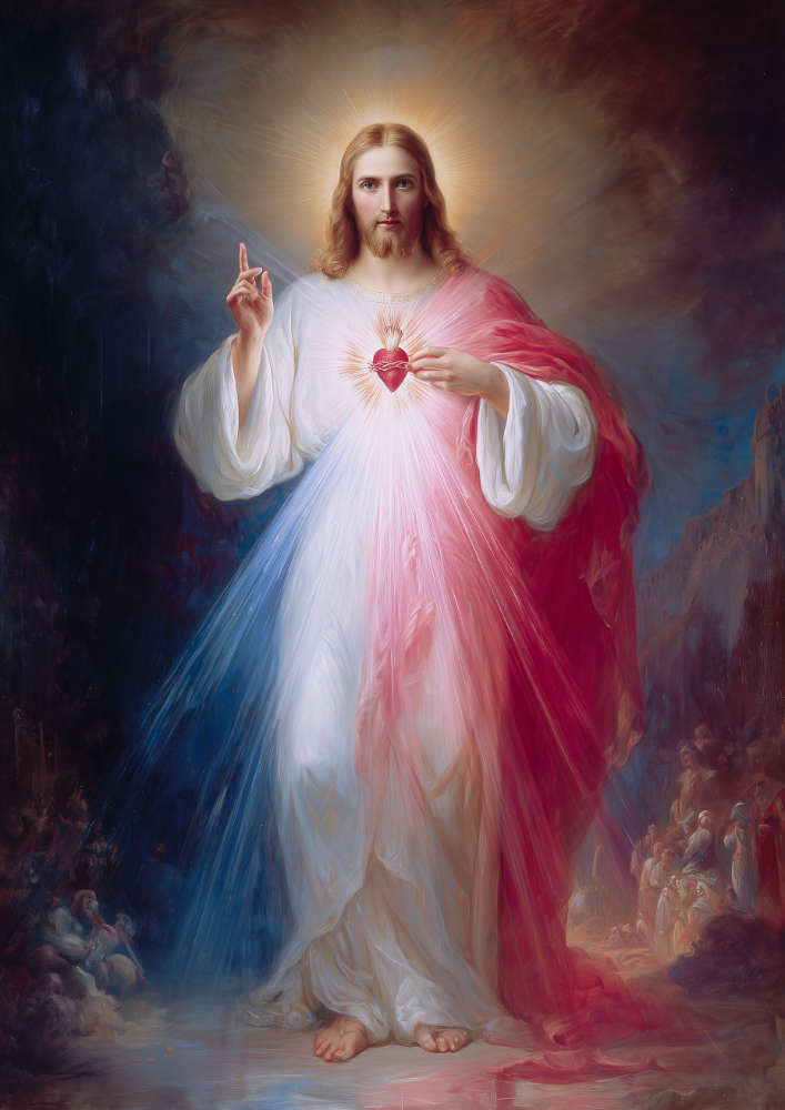 III Divine Mercy of Jesus — Giclée Canvas Print