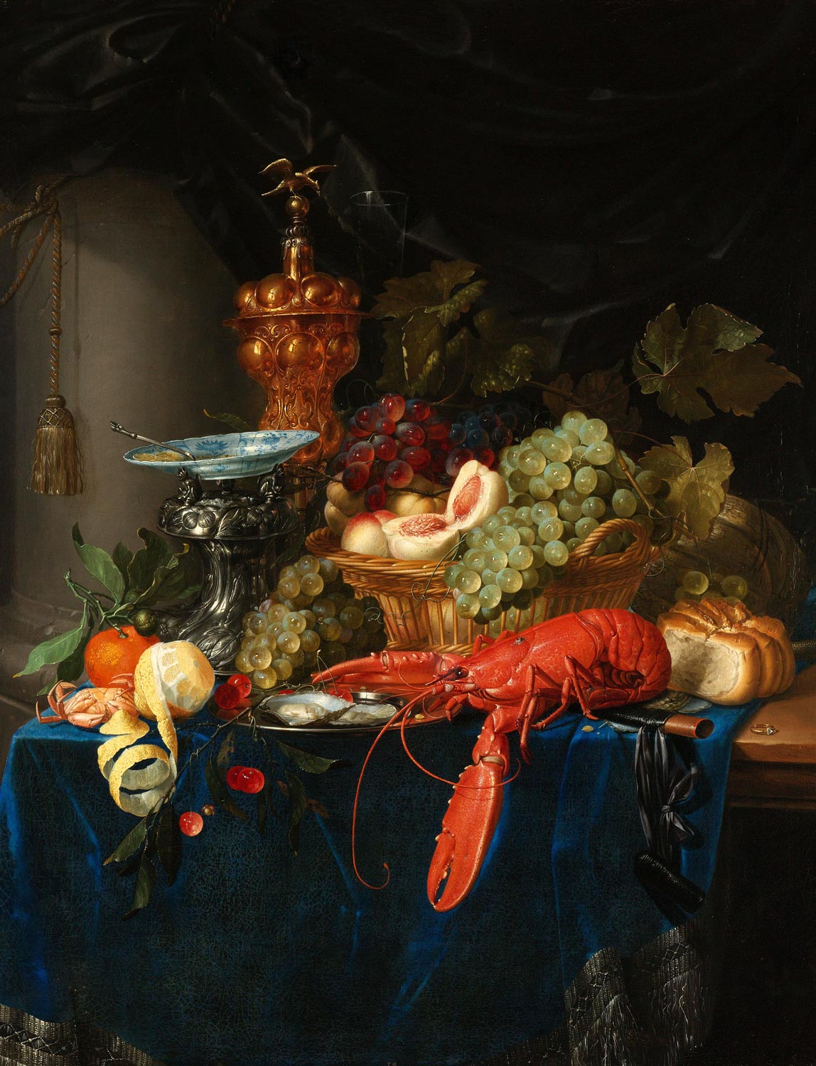Natura Morta con Coppa Dorata – Pieter de Ring