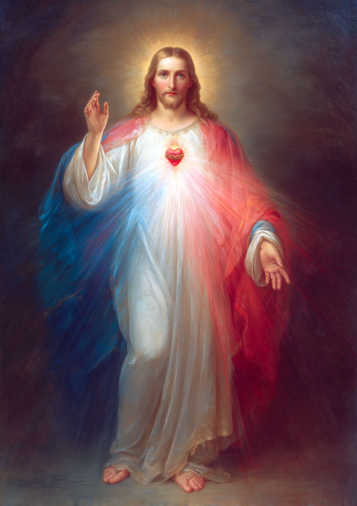 IV Divine Mercy of Jesus — Giclée Canvas Print