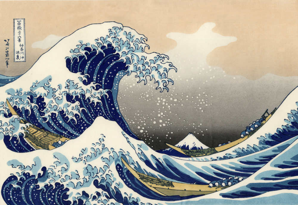 The Great Wave off Kanagawa – Hokusai