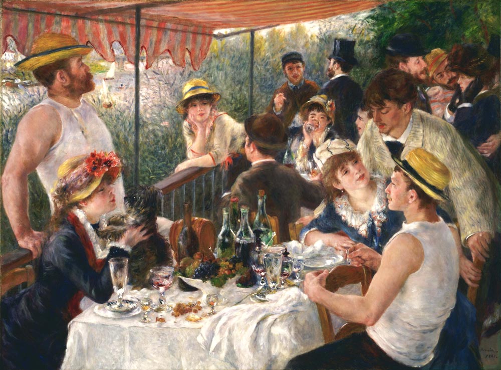Luncheon of the Boating Party – Pierre-Auguste Renoir