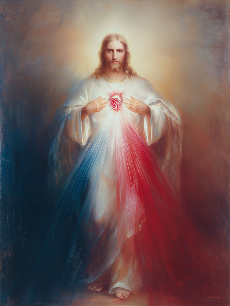 Divine Mercy of Jesus — Giclée Canvas Print